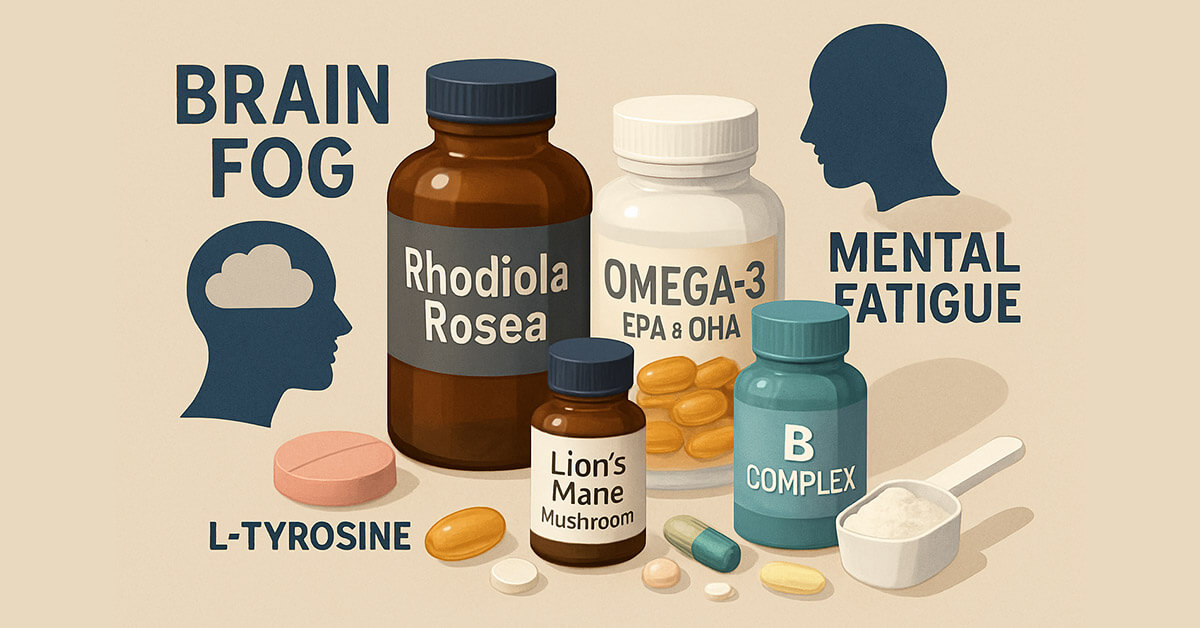 Got Brain Fog or Mental Fatigue? These Supplements Might Help You