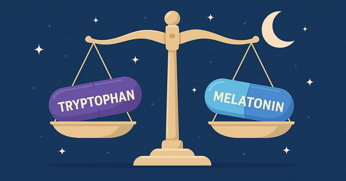 Tryptophan vs Melatonin for Sleep: Which is Better?