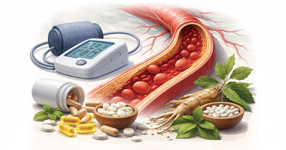 Which Vitamins and Herbs to Avoid if You Have High Blood Pressure